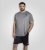 D555 Retford T-Shirt Lightweight Peach Finished Grey - Majice Kratkih Rukava - Muške Majice Kratkih Rukava Veliki Brojevi 