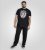D555 Birkenhead T-Shirt Gas Monkey Garage Navy - Majice Kratkih Rukava - Muške Majice Kratkih Rukava Veliki Brojevi 