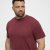 North Latitude T-Shirt O-Neck Bordeaux TALL - TALL T-shirts - Majice za Visoke Muškarce