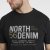 North Latitude Denim Printed T-Shirt Black TALL - TALL T-shirts - Majice za Visoke Muškarce