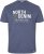North Latitude Denim Printed T-Shirt Blue Melange TALL - TALL T-shirts - Majice za Visoke Muškarce
