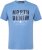North Latitude Denim Printed Logo T-Shirt Dusty Blue TALL - TALL T-shirts - Majice za Visoke Muškarce