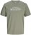Jack & Jones Kevin Majica Siva - Majice Kratkih Rukava - Muške Majice Kratkih Rukava Veliki Brojevi 