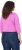 Ulla Popken Versatile Surplice Wrap Tie Hem Bolero Top Cool Pink - Majice - 