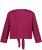 Ulla Popken Versatile Surplice Wrap Tie Hem Bolero Top Magnolia Red - Majice - 