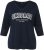 Ulla Popken City Name Graphic Tee Navy - Tiskana majica za žene - 