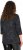 Ulla Popken Animal Print 3/4 Sleeve V-Neck Tee Black - Majice - 