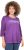 Ulla Popken UNIQUE Embroidered 3/4 Sleeve Tee Purple - Majice - 