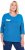 Ulla Popken Paper Boat Print 3/4 Sleeve Tee Pacific Blue - Tiskana majica za žene - 