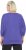 Ulla Popken Quick Drying Batwing Sleeve Tee Blueberry - Tiskana majica za žene - 