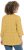 Ulla Popken Graphic Print Pleated 3/4 Sleeve Tee Mocha Brown - Majice - 