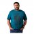 Men Plus T-Shirt Short Sleeve Lagoon Green - Majice Kratkih Rukava - Muške Majice Kratkih Rukava Veliki Brojevi 