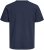 Jack & Jones College Logo Crew Neck T-Shirt Blue - Majice Kratkih Rukava - Muške Majice Kratkih Rukava Veliki Brojevi 