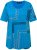 Ulla Popken Paisley A-Line Short Sleeve Tee Sapphire Blue - Tiskana majica za žene - 