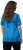 Ulla Popken Paisley A-Line Short Sleeve Tee Sapphire Blue - Tiskana majica za žene - 