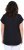 Ulla Popken Metallic Animal Cap Sleeve Graphic Tee Black - Tiskana majica za žene - 