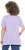 Ulla Popken Palm Tree Print Pointed Hem Tee Lavender - Tiskana majica za žene - 