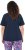 Ulla Popken Shell Picker Club Short Sleeve Graphic Tee Navy - Tiskana majica za žene - 