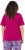 Ulla Popken Shell Picker Club Short Sleeve Graphic Tee Magnolia Red - Tiskana majica za žene - 