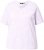 Ulla Popken Abstract Animal Print Short Sleeve Tee Lavender - Tiskana majica za žene - 
