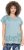 Ulla Popken Textured Paisley Motif Cap Sleeve Tee Light Moss Green - Tiskana majica za žene - 