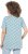 Ulla Popken Tile Print Short Sleeve Pleated Tee Light Moss Green - Tiskana majica za žene - 