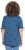 Ulla Popken Bow Print Split Sleeve Tee Indigo Denim - Tiskana majica za žene - 