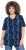 Ulla Popken Letter Print Short Sleeve Tee Navy - Tiskana majica za žene - 
