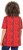 Ulla Popken Letter Print Short Sleeve Tee Red - Tiskana majica za žene - 