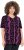 Ulla Popken Letter Print Short Sleeve Tee Magnolia Red - Tiskana majica za žene - 