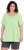 Ulla Popken Essential Front Pleat Tee Light Green - Majice - 