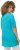 Ulla Popken Essential Front Pleat Tee Deep Aqua - Majice - 