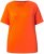 Ulla Popken Piping Accent Functional UVP 50+ Stretch Knit Top Orange Red - Majice - 