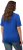 Ulla Popken Piping Accent Functional UVP 50+ Stretch Knit Top Royal Blue - Majice - 