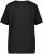 Ulla Popken Essential Notch Neck Stretch Tee Black - Majice - 