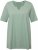 Ulla Popken Essential Notch Neck Stretch Tee Light Moss Green - Majice - 