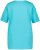 Ulla Popken Essential Notch Neck Stretch Tee Deep Aqua - Majice - 