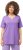 Ulla Popken Essential Notch Neck Stretch Tee Pale Lilac - Majice - 