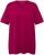Ulla Popken Essential Notch Neck Stretch Tee Magnolia Red - Majice - 