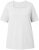 Ulla Popken Essential Square Neck Stretch Tee Snow White - Majice - 