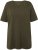 Ulla Popken Essential Square Neck Stretch Tee Forest Green - Majice - 