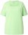 Ulla Popken Essential Square Neck Stretch Tee Light Green - Majice - 