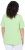 Ulla Popken Essential Square Neck Stretch Tee Light Green - Majice - 