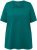 Ulla Popken Essential Square Neck Stretch Tee Emerald - Majice - 