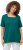 Ulla Popken Essential Square Neck Stretch Tee Emerald - Majice - 