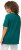 Ulla Popken Essential Square Neck Stretch Tee Emerald - Majice - 