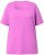 Ulla Popken Essential Square Neck Stretch Tee Cool Pink - Majice - 