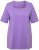 Ulla Popken Essential Square Neck Stretch Tee Pale Lilac - Majice - 