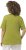 Ulla Popken Double Layer Rounded V-Neck Slim Fit Tee Apple Green - Majice - 