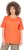Ulla Popken Cold Dye Ruffle Edge Pocket Tee Coral Pink - Majice - 